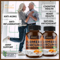 Curcumina de cúrcuma con cápsulas de curcuminoides BioPerine